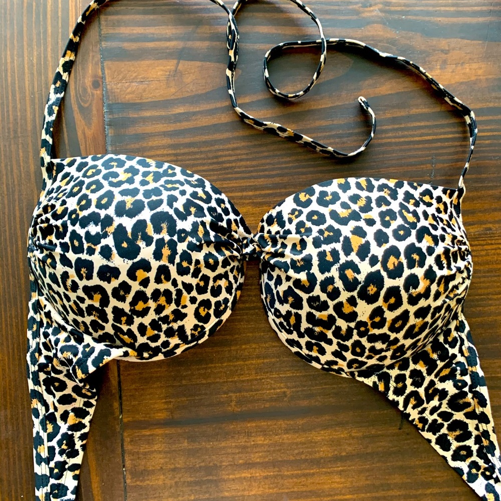 Target D/DD Cheetah Bikini Top